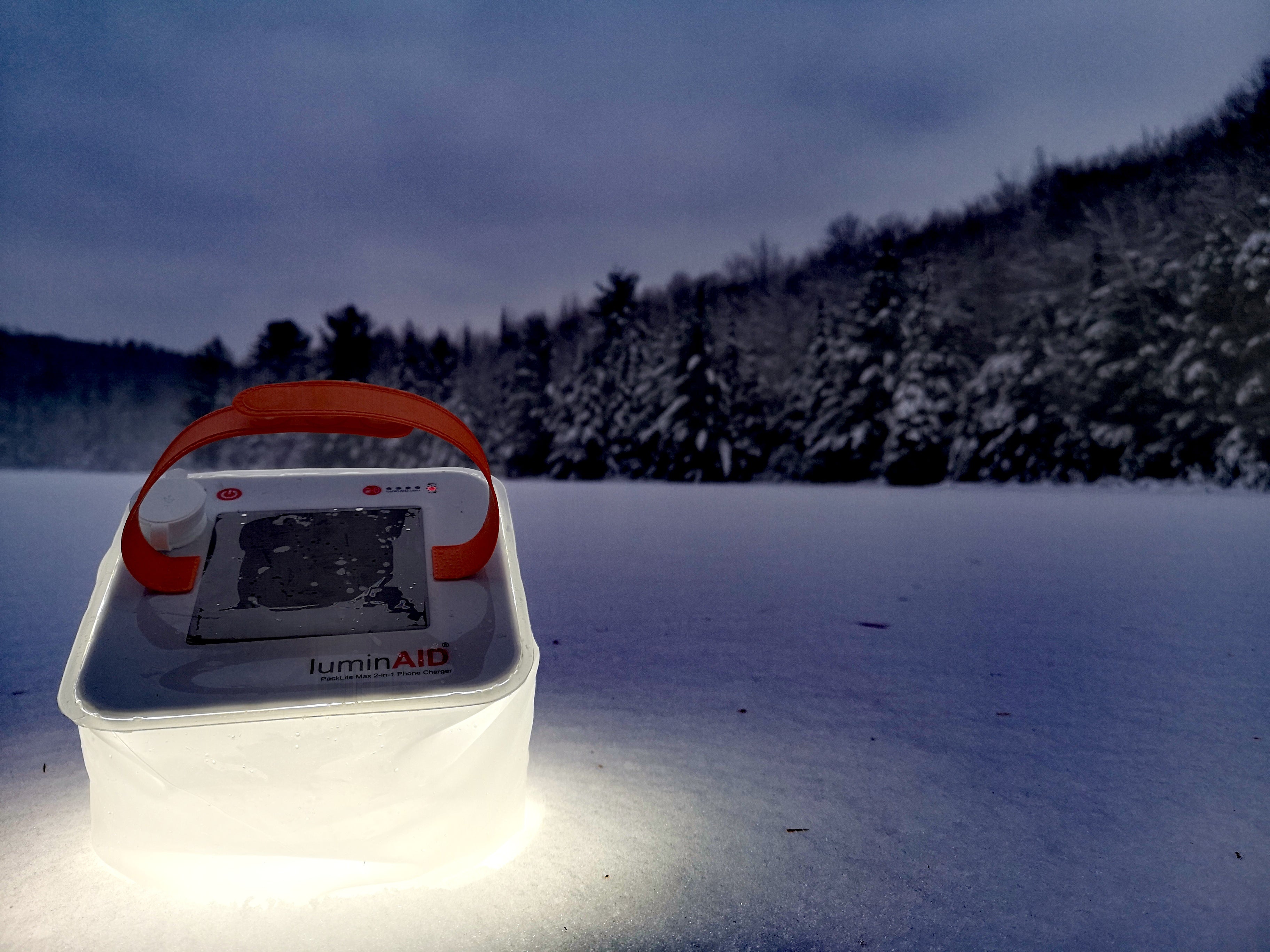 Packlite Hero 2-in-1 Solar Inflatable Lantern + Supercharger
